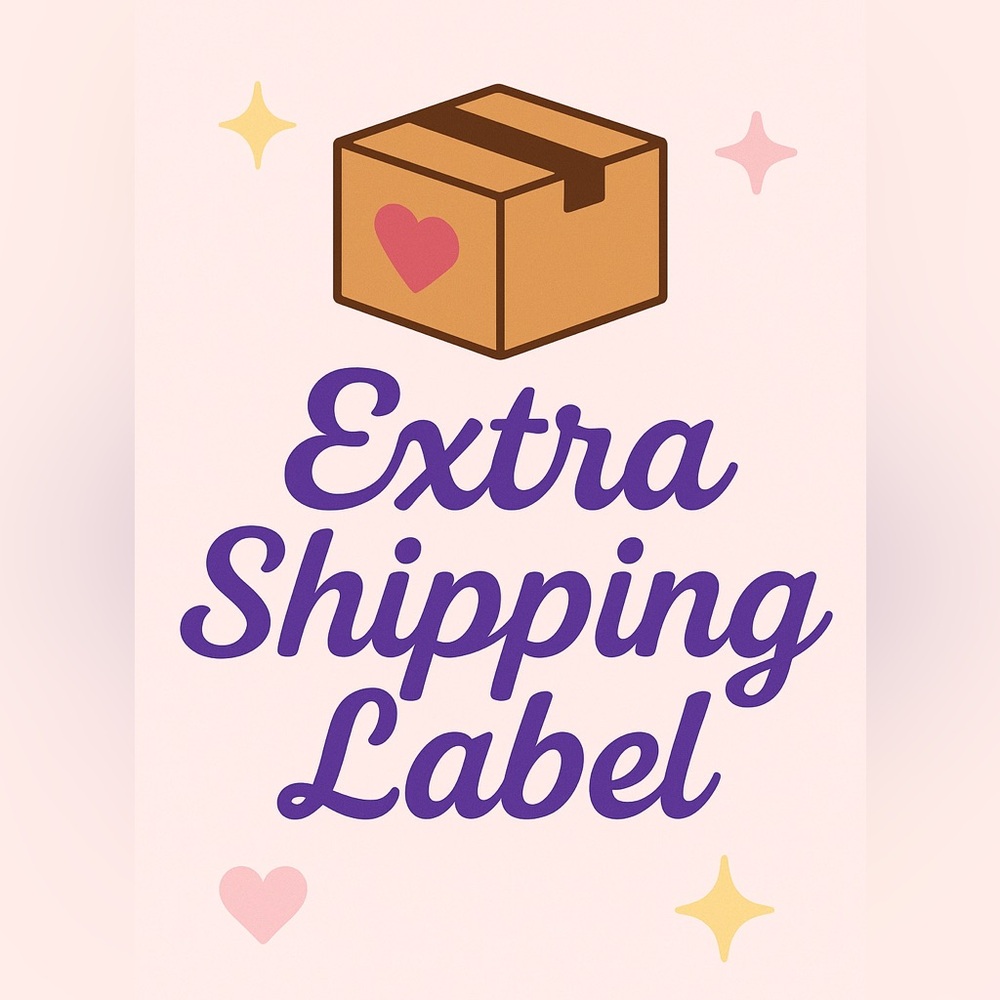 Extra Shipping Label-DO NOT SHIP